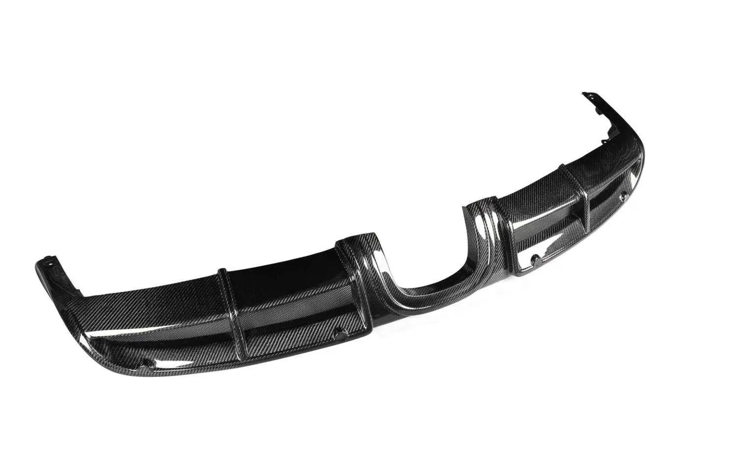 New High Quality Carbon Fiber for 2012-2015 Cayman Boxster 981 for Style Car Bumpers Upgrade Rear Diffuser Bumper Lip